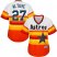Houston Astros #27 Jose Altuve White/Orange Alternate Cooperstown Womens Stitched MLB Jersey
