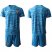 Russia Blank Blue Goalkeeper Soccer Country Jersey