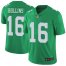 Nike Philadelphia Eagles #16 Mack Hollins Green Mens Stitched NFL Limited Rush Jersey