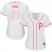 Pittsburgh Pirates #27 Jung-ho Kang White/Pink Fashion Womens Stitched MLB Jersey