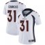 Nike Denver Broncos #31 Justin Simmons White Womens Stitched NFL Vapor Untouchable Limited Jersey