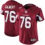Nike Arizona Cardinals #76 Marcus Gilbert Red Team Color Womens Stitched NFL Vapor Untouchable Limited Jersey