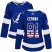 Adidas Tampa Bay Lightning #81 Erik Cernak Blue Home Authentic USA Flag Womens Stitched NHL Jersey