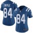 Nike Indianapolis Colts #84 Jack Doyle Royal Blue Team Color Womens Stitched NFL Vapor Untouchable Limited Jersey