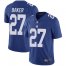 Nike New York Giants #27 Deandre Baker Royal Blue Team Color Mens Stitched NFL Vapor Untouchable Limited Jersey