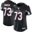 Nike Arizona Cardinals #73 Max Garcia Black Alternate Womens Stitched NFL Vapor Untouchable Limited Jersey
