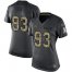 Nike Tampa Bay Buccaneers #93 Ndamukong Suh Black Womens Stitched NFL Limited 2016 Salute to Service Jersey
