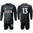 Liverpool #13 Alisson Third Long Sleeves Soccer Club Jersey