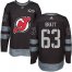 Adidas New Jersey Devils #63 Jesper Bratt Black 1917-2017 100th Anniversary Stitched NHL Jersey