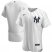 New York Yankees Mens Nike White Home 2020 Authentic Official Team MLB Jersey