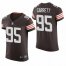 Cleveland Browns #95 Myles Garrett Nike Mens Brwon Team Color Mens Stitched NFL 2020 Vapor Untouchable Elite Jersey