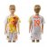 Spain #19 Diego Costa White Away Kid Soccer Country Jersey