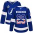 Adidas Tampa Bay Lightning #29 Scott Wedgewood Blue Home Authentic USA Flag Womens 2020 Stanley Cup Champions Stitched NHL Jersey