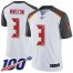 Nike Tampa Bay Buccaneers #3 Jameis Winston White Mens Stitched NFL 100th Season Vapor Limited Jersey