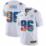 Chicago Chicago Bears #96 Akiem Hicks Mens White Nike Multi-Color 2020 NFL Crucial Catch Limited NFL Jersey