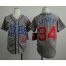 Chicago Cubs #34 Jon Lester Grey Alternate Road Cool Base Stitched Youth MLB Jersey