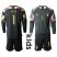 Italy #1 Buffon Black Goalkeeper Long Sleeves Kid Soccer Country Jersey