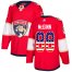 Adidas Florida Panthers #88 Jamie McGinn Red Home Authentic USA Flag Stitched NHL Jersey