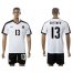 Austria #13 Suttner White Away Soccer Country Jersey
