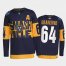 Adidas Nashville Predators #64 Mikael Granlund Mens 2022 Stadium Series Authentic NHL Jersey – Navy Mens