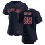 Cleveland Indians #88 Phil Maton Mens Nike Navy Alternate 2020 Authentic Player MLB Jersey