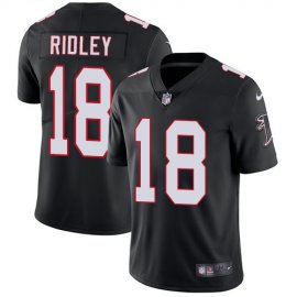 Nike Atlanta Falcons #18 Calvin Ridley Black Alternate Mens Stitched NFL Vapor Untouchable Limited Jersey