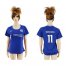 Womens Chelsea #11 Drogba Home Soccer Club Jersey