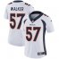 Nike Denver Broncos #57 Demarcus Walker White Womens Stitched NFL Vapor Untouchable Limited Jersey