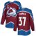 Adidas Colorado Avalanche #37 J.T. Compher Burgundy 2022 Stanley Cup Champions Burgundy Home Authentic Stitched NHL Jersey Mens