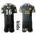 Marseille #16 Pele Black Goalkeeper Kid Soccer Club Jersey