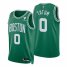 Nike Boston Celtics #0 Jayson Tatum Green Mens 2021-22 NBA 75th Anniversary Diamond Swingman Jersey – Icon Edition Mens