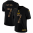 Green Bay Packers #7 Mason Crosby Mens Black Nike Flocked Lightning Vapor Limited NFL Jersey