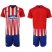 Atletico Madrid Blank Home Soccer Club Jersey