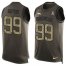 Nike Denver Broncos #99 Adam Gotsis Green Mens Stitched NFL Limited Salute To Service Tank Top Jersey