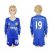 Chelsea #19 Diego Costa Home Long Sleeves Kid Soccer Club Jersey