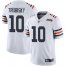 Nike Chicago Bears #10 Mitchell Trubisky White Alternate Youth Stitched NFL Vapor Untouchable Limited 100th Season Jersey