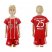 Bayern Munchen #25 Muller Home Kid Soccer Club Jersey