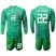 Germany #22 Ter Stegen Green Goalkeeper Long Sleeves Soccer Country Jersey