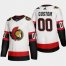 Ottawa Senators Custom Mens Adidas 2020-21 Authentic Player Away Stitched NHL Jersey White