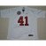 Alabama Crimson Tide 41 Courtney Upshaw White 2012 BCS Patch College Football Jersey