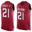 Nike Atlanta Falcons #21 Todd Gurley II Red Team Color Mens Stitched NFL Limited Tank Top Jersey