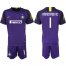 Inter Milan #1 Handanovic Purple Goalkeeper Soccer Club Jersey