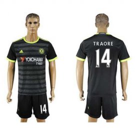 Chelsea #14 Traore Away Soccer Club Jersey