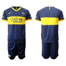 Boca Juniors Blank Home Soccer Club Jersey