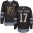Adidas Vegas Golden Knights #17 Vegas Strong Black 1917-2017 100th Anniversary Stitched NHL Jersey