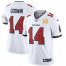 Tampa Bay Buccaneers #14 Chris Godwin Mens Super Bowl LV Champions Patch Nike White Vapor Limited Jersey