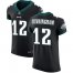 Nike Philadelphia Eagles #12 Randall Cunningham Black Alternate Mens Stitched NFL Vapor Untouchable Elite Jersey