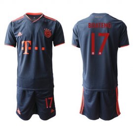 Bayern Munchen #17 Boateng Third Soccer Club Jersey