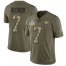 Nike Kansas City Chiefs #7 Harrison Butker Olive/Camo Mens Super Bowl LV Bound Stitched NFL Limited 2017 Salute To Service Jersey