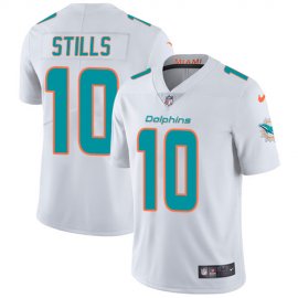 Nike Miami Dolphins #10 Kenny Stills White Mens Stitched NFL Vapor Untouchable Limited Jersey